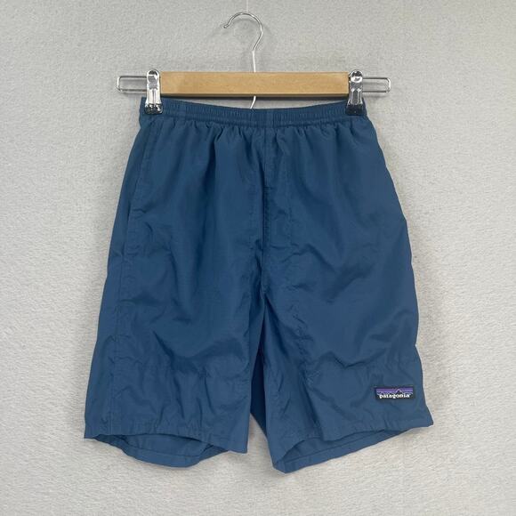 Patagonia Shorts Mens XS Blue Baggies Lights 6.5" Ripstop Fast Dry Drawstring - Picture 1 of 8
